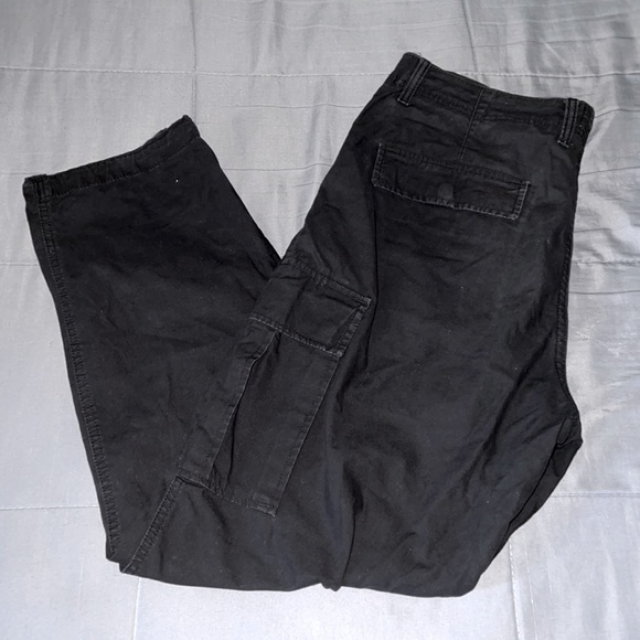 H&M Pants Hm Black Cargo Pants Poshmark